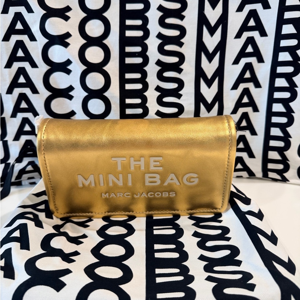 Marc Jacobs Gold Mini Bag NWT